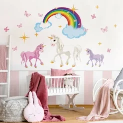 Bilderwelten Wandtattoo Einhorn Set -Komar Verkäufe 28251252 03