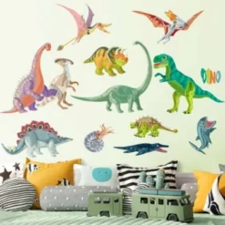 Bilderwelten Wandtattoo Buntes Dinosaurier Set 7 Bilderwelten Wandtattoo Buntes Dinosaurier Set -Komar Verkäufe 28252640 04