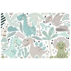 Bilderwelten Wandtattoo Dino Set Pastell