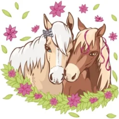 Bilderwelten Wandtattoo NICI - Soulmates - Diamond & Velvet