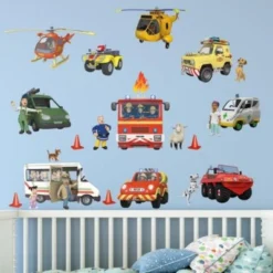 Wandtattoo Feuerwehrmann Sam - Mega Set 22-teilig 7 Wandtattoo Feuerwehrmann Sam - Mega Set 22-teilig -Komar Verkäufe 28253230 04