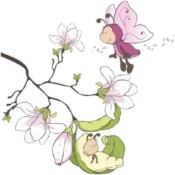 Bilderwelten Wandtattoo NICI - Vivian Und Ihr Magnolienast