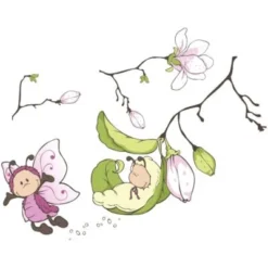 Bilderwelten Wandtattoo NICI - Vivian Mit Magnolien