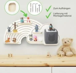 Stadtecken Regal Für Musikbox Regenbogen - Geeignet Für Toniebox -Komar Verkäufe 28362161 06
