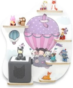 Stadtecken Regal Für Musikbox Himmel Abenteuer - Geeignet Für Toniebox