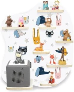 Stadtecken Regal Für Musikbox Funny Faces - Geeignet Für Toniebox