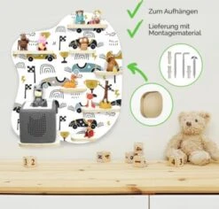 Stadtecken Regal Für Musikbox Retro Cars - Geeignet Für Toniebox -Komar Verkäufe 28362271 03