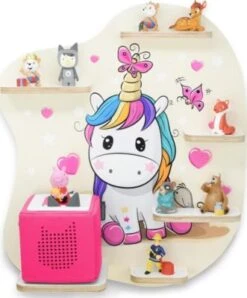 Stadtecken Regal Für Musikbox Einhornliebe - Geeignet Für Toniebox