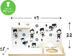 Stadtecken Regal Für Musikbox Star, Klein - Geeignet Für Toniebox -Komar Verkäufe 28362307 05