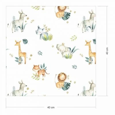 Nikima Klebefolie KF-21 Selbstklebende Folie – Wildtiere (16,66 €/m²) Klebefolie Wandtattoos 3 Nikima Klebefolie KF-21 Selbstklebende Folie – Wildtiere (16,66 €/m²) Klebefolie Wandtattoos – Bild 3