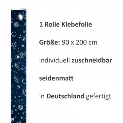 Nikima Klebefolie KF-14 Selbstklebende Folie – Weltall (16,66 €/m²) Klebefolie Wandtattoos 4 Nikima Klebefolie KF-14 Selbstklebende Folie – Weltall (16,66 €/m²) Klebefolie Wandtattoos – Bild 4