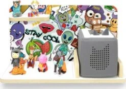 Stadtecken Regal Für Musikbox Stay Cool, Klein - Geeignet Für Toniebox