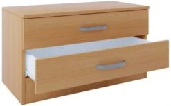 VCM Holz Dielenmöbel Flur Sitzbank Kommode Schublade Diele Balia