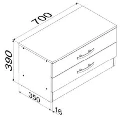 VCM Holz Dielenmöbel Flur Sitzbank Kommode Schublade Diele Balia -Komar Verkäufe 28544452 04