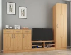 VCM Holz Dielenmöbel Flurschrank Schrank Kommode Balia -Komar Verkäufe 28544455 05