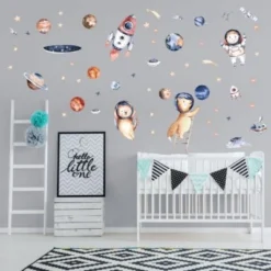 Nikima Wandtattoo 226 Wandtattoo Weltall Astronaut - 750 X 420 Mm Wandtattoos 8 Nikima Wandtattoo 226 Wandtattoo Weltall Astronaut - 750 X 420 Mm Wandtattoos -Komar Verkäufe 28745140 03