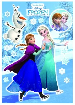 KOMAR Wandtattoo - Anna Und Elsa - Größe 50 X 70 Cm 1 KOMAR Wandtattoo - Anna Und Elsa - Größe 50 X 70 Cm