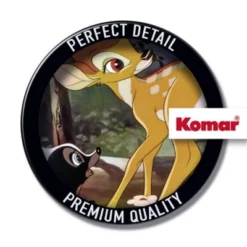 KOMAR Selbstklebende Vlies Fototapete/Wandtattoo - Bambi Butterfly - Größe 125 X 125 Cm -Komar Verkäufe 28984553 03