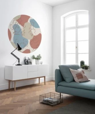 KOMAR Selbstklebende Vlies Fototapete/Wandtattoo - Mickey Terra Bubbles - Größe 125 X 125 Cm 2 KOMAR Selbstklebende Vlies Fototapete/Wandtattoo - Mickey Terra Bubbles - Größe 125 X 125 Cm – Bild 2