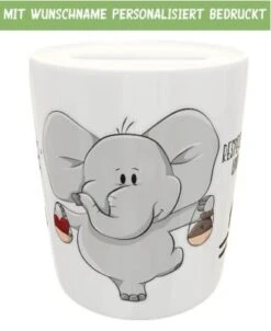 Kilala Spardose Sternzeichen Waage Mit Name Geldgeschenk Zu Geburt Taufe