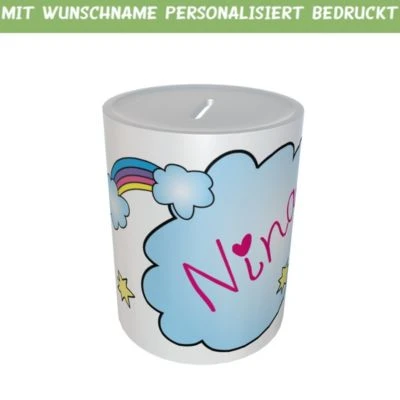 Kilala Spardose Einhorn Mit Wunschname 2 Kilala Spardose Einhorn Mit Wunschname – Bild 2