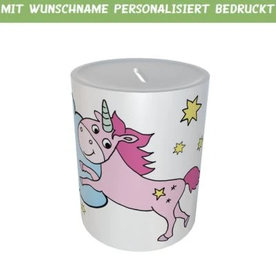 Kilala Spardose Einhorn Mit Wunschname 3 Kilala Spardose Einhorn Mit Wunschname – Bild 3