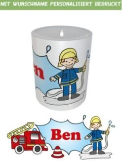 Kilala Spardose Feuerwehrauto Mit Wunschname