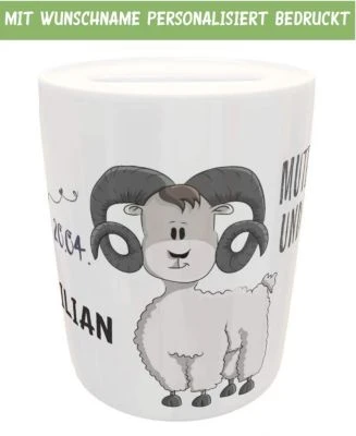 Kilala Spardose Sternzeichen Widder Mit Name Geldgeschenk Zu Geburt Taufe 1 Kilala Spardose Sternzeichen Widder Mit Name Geldgeschenk Zu Geburt Taufe