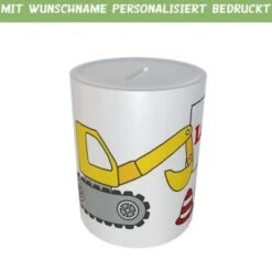 Kilala Spardose Bagger Mit Wunschname