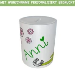 Kilala Spardose Pferd Mit Wunschname