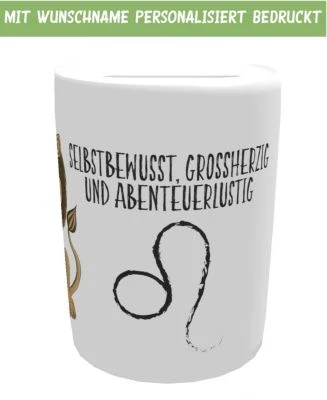Kilala Spardose Sternzeichen Löwe Mit Name Geldgeschenk Zu Geburt Taufe 3 Kilala Spardose Sternzeichen Löwe Mit Name Geldgeschenk Zu Geburt Taufe – Bild 3