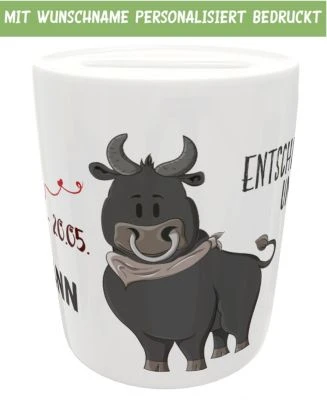 Kilala Spardose Sternzeichen Stier Mit Name Geldgeschenk Zu Geburt Taufe 1 Kilala Spardose Sternzeichen Stier Mit Name Geldgeschenk Zu Geburt Taufe