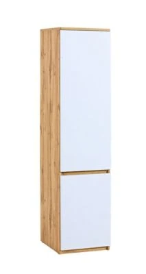 Feldmann-Wohnen Kleiderschrank Drehtürenschrank Arcca 45cm 2-türig Farbe Wählbar
