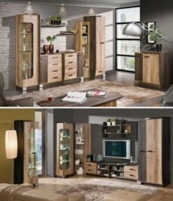 Feldmann-Wohnen Wäscheschrank Stauraumschrank Romeo 50x58x192,5cm 1-türig Mit 1 Schublade -Komar Verkäufe 29576661 03