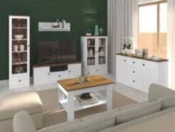 Feldmann-Wohnen Kleiderschrank Lille Drehtürenschrank 92cm 2-türig Mit 1 Schublade -Komar Verkäufe 29576952 06