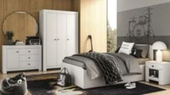 Feldmann-Wohnen Nachtkonsole Terni Nachttisch 49x35x50cm 1 Schublade Und 1 Offenes Fach -Komar Verkäufe 29576970 06