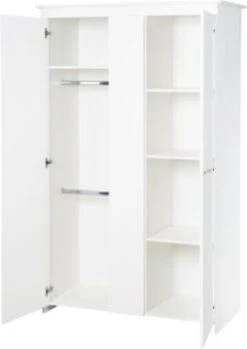 Roba Kleiderschrank Anton, 2-türig, Weiß 9 Roba Kleiderschrank Anton, 2-türig, Weiß -Komar Verkäufe 29583838 04