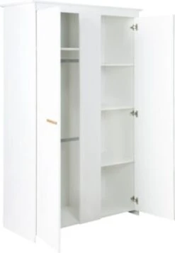 Roba Kleiderschrank Anton, 2-türig, Weiß 10 Roba Kleiderschrank Anton, 2-türig, Weiß -Komar Verkäufe 29583838 05