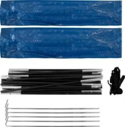 Idena Reisestrandmuschel Riva 240x125x125cm UV 60+ -Komar Verkäufe 29611880 03