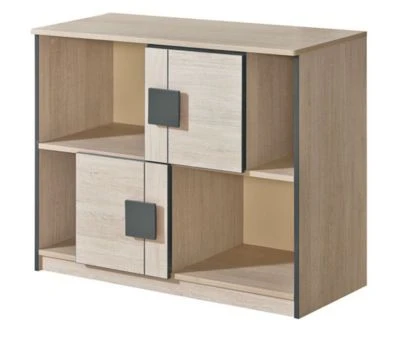 Feldmann-Wohnen Kommode Sideboard Gami 96x40x79cm 2-türig 2 Feldmann-Wohnen Kommode Sideboard Gami 96x40x79cm 2-türig – Bild 2