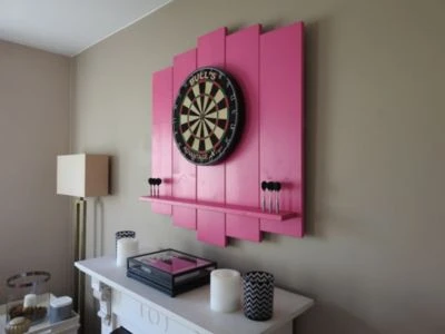 WDS Wooden Dartboard Surround - OHNE Tablet-Halter | PREMIUM Dart Wandschutz|Catchring|Backboard 2 WDS Wooden Dartboard Surround - OHNE Tablet-Halter | PREMIUM Dart Wandschutz|Catchring|Backboard – Bild 2