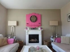 WDS Wooden Dartboard Surround - OHNE Tablet-Halter | PREMIUM Dart Wandschutz|Catchring|Backboard 5 WDS Wooden Dartboard Surround - OHNE Tablet-Halter | PREMIUM Dart Wandschutz|Catchring|Backboard -Komar Verkäufe 29705762 03