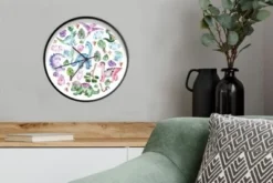 MuchoWow Wanduhr 30 Cm - Funkuhr - Lautlos - Kinderzimmer - Dinosaurier - Kreis -Komar Verkäufe 29827127 04