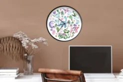 MuchoWow Wanduhr 30 Cm - Funkuhr - Lautlos - Kinderzimmer - Dinosaurier - Kreis -Komar Verkäufe 29827127 05