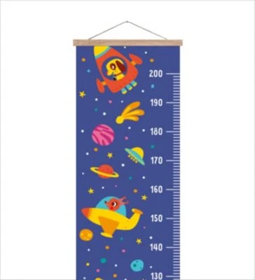 MuchoWow Messlatte - Kind - Weltraum - Tiere – Sternenhimmel - Wachstumsmesser 1 MuchoWow Messlatte - Kind - Weltraum - Tiere – Sternenhimmel - Wachstumsmesser