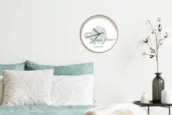 MuchoWow Wanduhr 30 Cm - Funkuhr - Lautlos - Kinderzimmer - Dimetrodon - Dinosaurier 8 MuchoWow Wanduhr 30 Cm - Funkuhr - Lautlos - Kinderzimmer - Dimetrodon - Dinosaurier -Komar Verkäufe 29828064 03