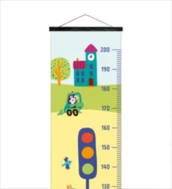 MuchoWow Messlatte - Kind - Bremsleuchte - Auto - Wachstumsmesser