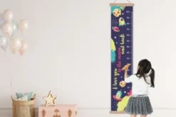 MuchoWow Messlatte - Kind - Weltraum - Sterne – Zitat - Wachstumsmesser 10 MuchoWow Messlatte - Kind - Weltraum - Sterne – Zitat - Wachstumsmesser -Komar Verkäufe 29828912 05