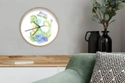 MuchoWow Wanduhr 30 Cm - Funkuhr - Lautlos - Dinosaurier - Kinderzimmer - Flügel 9 MuchoWow Wanduhr 30 Cm - Funkuhr - Lautlos - Dinosaurier - Kinderzimmer - Flügel -Komar Verkäufe 29829175 04