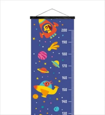 MuchoWow Messlatte - Kind - Weltraum - Tiere - Sternenhimmel - Wachstumsmesser 1 MuchoWow Messlatte - Kind - Weltraum - Tiere - Sternenhimmel - Wachstumsmesser